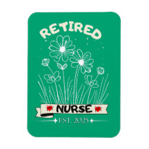 Retired Nurse RN EST. 2025 Nursing Retirement 