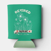 Retired Nurse RN EST. 2025 Nursing Retirement  缶クーラー (裏面)