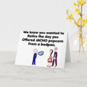 Retired Nurse Story Art JACHO 2 Card カード (黄色い花)