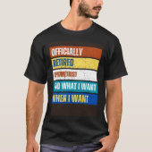 Retired Optometrist Retirement  Retired Optometris Tシャツ (正面)