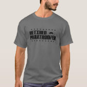 Retired Paratrooper Airborne Army Tシャツ (正面)