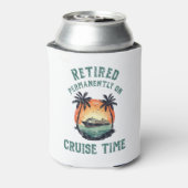 Retired Permanently On Cruise Time Retro 缶クーラー (缶裏面)