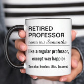 Retired Professor Definition マグカップ