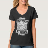 Retired  Retirement Don't Forget My Senior Discoun Tシャツ (正面)