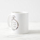 Retired & Rooted in Joy Personalized Name Year コーヒーマグカップ (正面左)