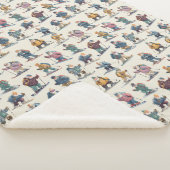 Retired Santa Claus North Pole Ski Club シェルパブランケット (3/4)