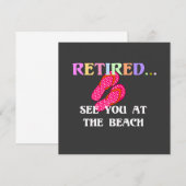 Retired...See You at the Beach (正面/裏面)