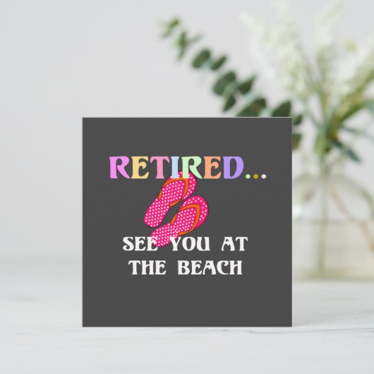 Retired...See You at the Beach (スタンド正面)