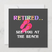 Retired...See You at the Beach (正面)