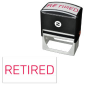 Retired Self-inking Rubber Stamp for my business セルフインキングスタンプ (インサイチュ)