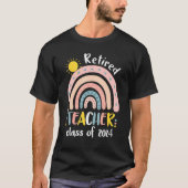 Retired Teacher Class Of 2024 Retiring Teacher Ret Tシャツ (正面)