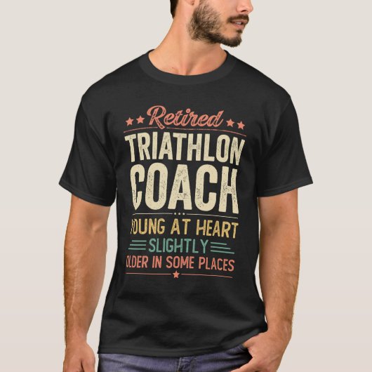 Retired Triathlon Coach Tシャツ (正面)