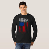 Retired Truck Driver Trucker Retirement Tシャツ (正面フル)