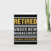 Retired Under New Management Funny Retirement _1  カード (正面)