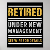 Retired Under New Management Funny Retirement _1  ポスター (正面)