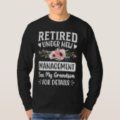 Retired under new Management Grandson  Gigi Mimi G Tシャツ (正面)