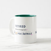 RETIRED: Under New Management See Cat for Details ツートーンマグカップ (正面左)