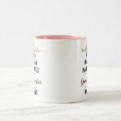 Retired Under New Management See granddaughter ツートーンマグカップ (中央)