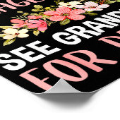 Retired Under New Management See Grandkids Funny R ポスター (角)