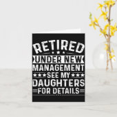 Retired Under New Management, See My Daughters For カード (黄色い花)