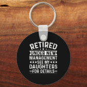 Retired Under New Management, See My Daughters For キーホルダー (正面)