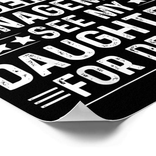 Retired Under New Management, See My Daughters For ポスター (角)