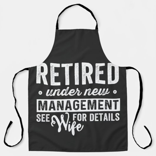 retired under new management see wife for details. エプロン (正面)
