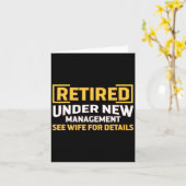 Retired Under New Management See Wife For Details  カード (黄色い花)
