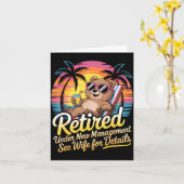 Retired Under New Management See Wife For Details  カード (黄色い花)