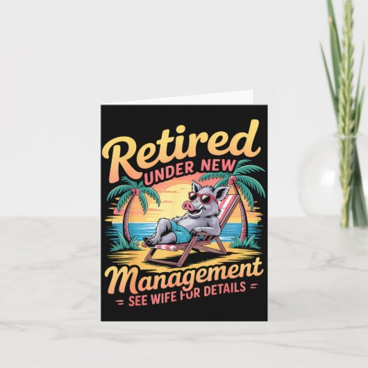 Retired Under New Management See Wife For Details  カード (正面)