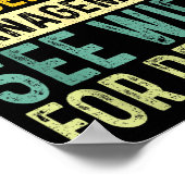 Retired Under New Management See Wife For Details  ポスター (角)