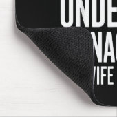 Retired Us Army Under New Management See Wife For  マウスパッド (コーナー)