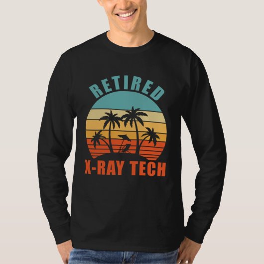 Retired X Ray Tech  X Ray Tech Happy Retirement Tシャツ (正面)