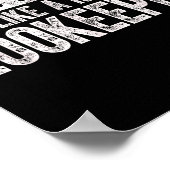 Retired Zookeeper Funny Zoo Keeper Retirement  ポスター (角)