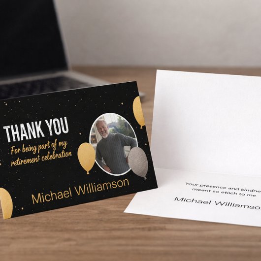 Retiree Appreciation Folded サンキューカード