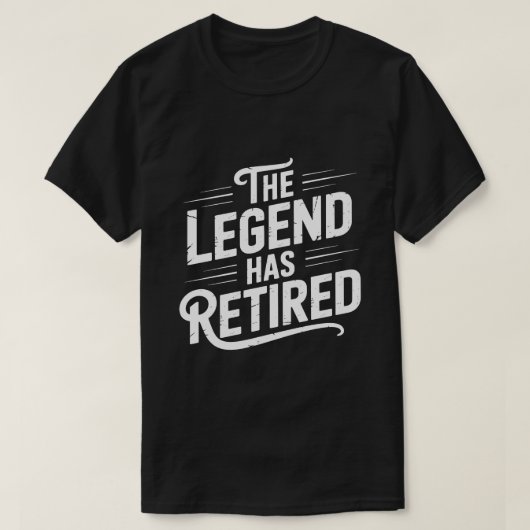 Retirement Art for Men Women Grandpa Retired Dad Tシャツ (デザイン正面)