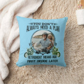 Retirement Biker Dad Custom Picture クッション (ブランケット)