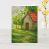 Retirement Card | Enjoy Every Minute | Peaceful Co カード (黄色い花)