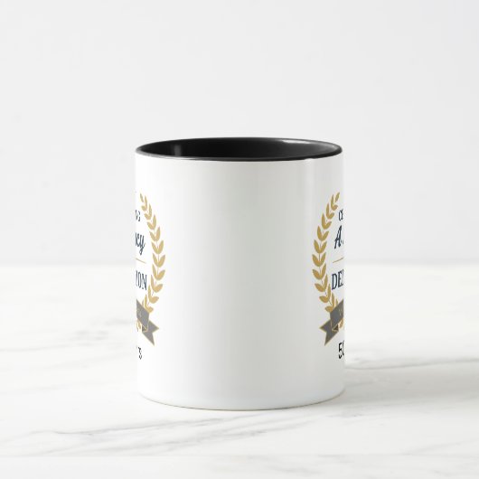 Retirement Celebration Coffee Mug for Colleague マグカップ (中央)