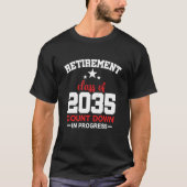 Retirement Class Of 2035 Count Down Progress Retir Tシャツ (正面)