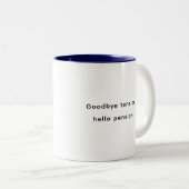 Retirement Funny & Inspirational Quotes Mug  ツートーンマグカップ (正面右)