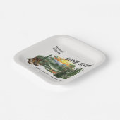 Retirement Gone Hiking to the Mountains Sunrise    ペーパープレート (傾斜あり)