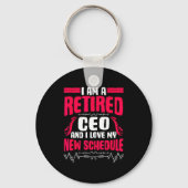 Retirement I'm A Retired Ceo  キーホルダー (正面)