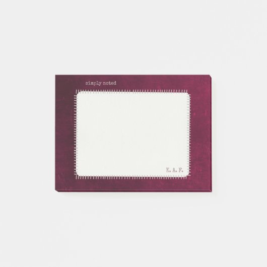 Retirement Legacy Sticky Note Pad ポストイット (正面)