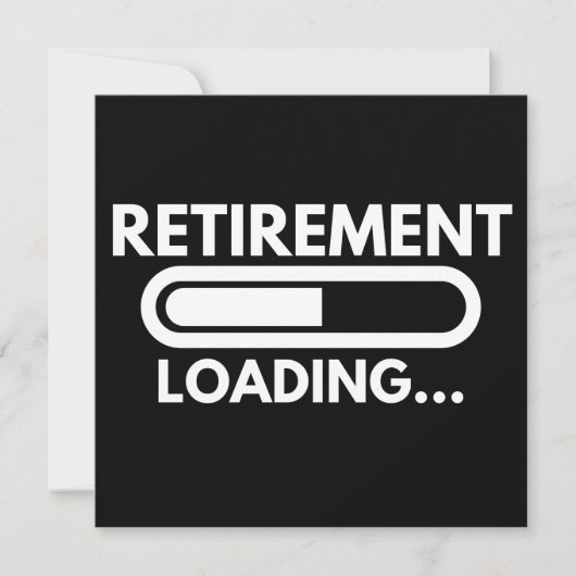 RETIREMENT LOADING セーブザデート (正面)