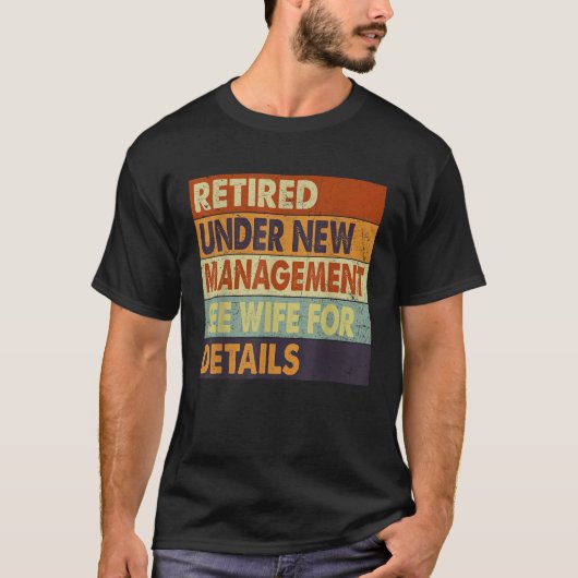 Retirement Men Dad Retiring Party Humor  2 Tシャツ (正面)