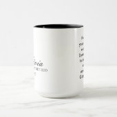 Retirement Mug, Personalized Happy Retirement Cup, マグカップ (中央)