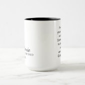 Retirement Mug, Personalized Happy Retirement Cup, マグカップ (中央)