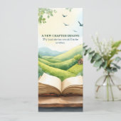 Retirement Open Book New Chapter Landscape Scene (スタンド正面)