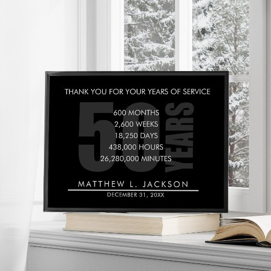 Retirement or Employedd Appreciation Gift ポスター